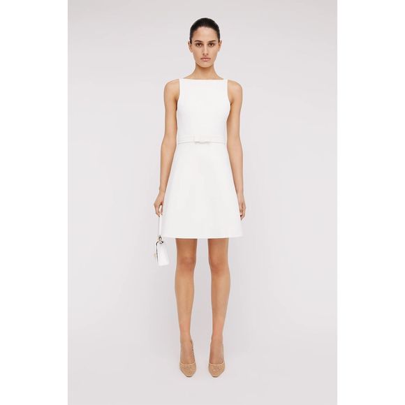 SCANLAN THEODORE CREPE KNIT DRESS SIZE XS - Picture 1 of 12